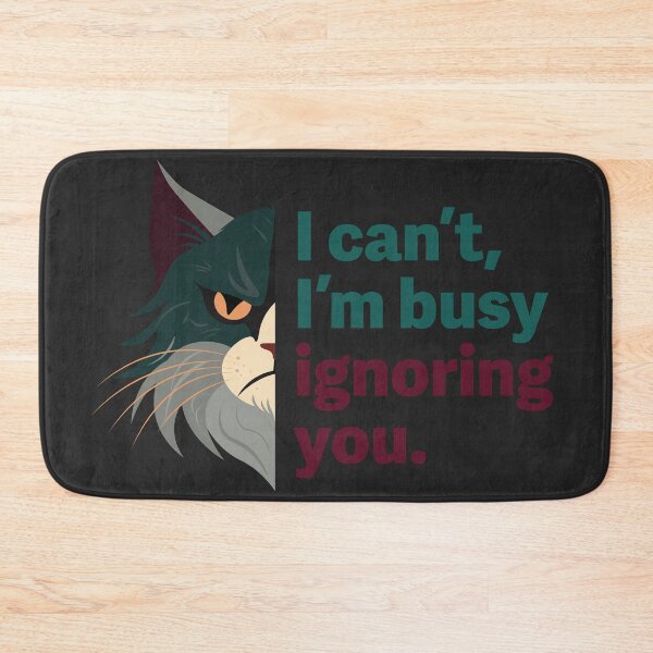 Item preview, Cat Attitude Ignoring You designed and sold by iamKaye.