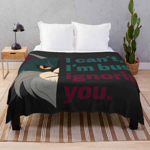 Item preview, Cat Attitude Ignoring You designed and sold by iamKaye.