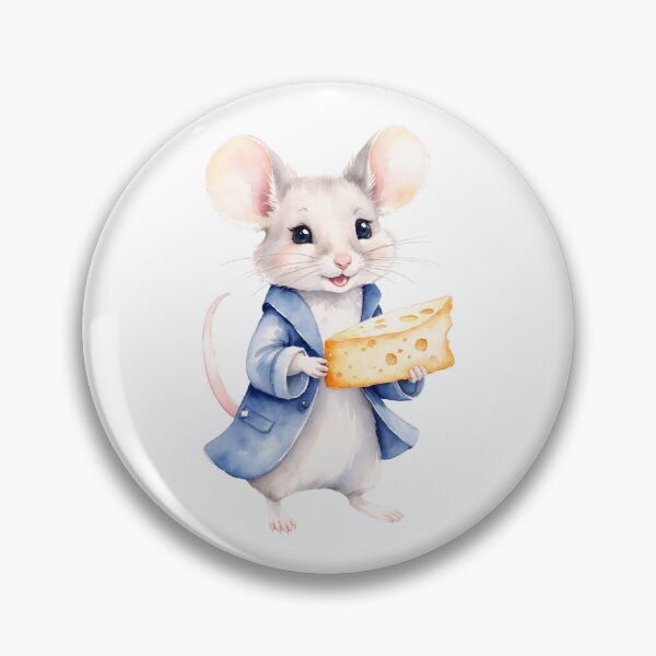 Item preview, Whimsical Watercolor Mouse designed and sold by Victoria Riabov.