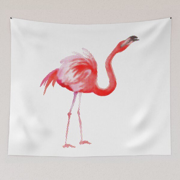 Item preview, Flamingo #3 designed and sold by Hell-Prints.
