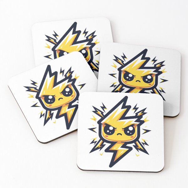 Item preview, Lightning Elemental Chibi Art | Thunder Avatar Design designed and sold by NipponLifestyle.