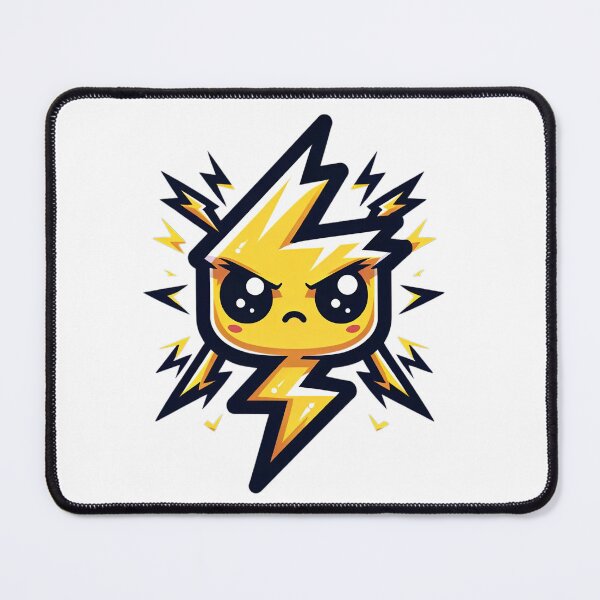 Item preview, Lightning Elemental Chibi Art | Thunder Avatar Design designed and sold by NipponLifestyle.