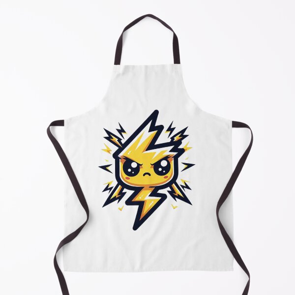 Item preview, Lightning Elemental Chibi Art | Thunder Avatar Design designed and sold by NipponLifestyle.