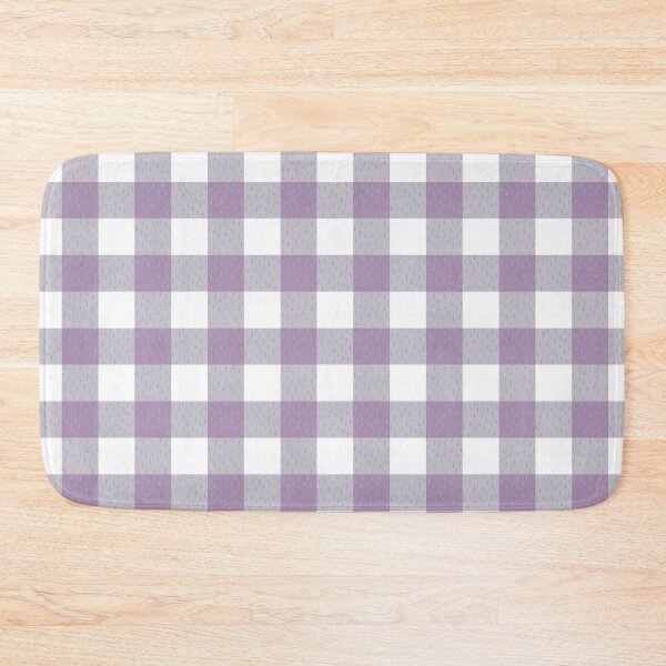 Item preview, Purple Gingham Drops designed and sold by SelmaScribble.