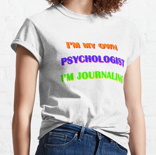 Aperçu de l'œuvre  Je suis mon propre psychologue, je tiens un journal créée et vendue par IrenShop.