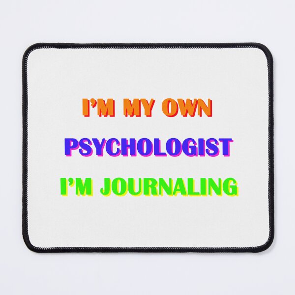 Item preview, I'm my own psychologist i'm journaling designed and sold by IrenShop.