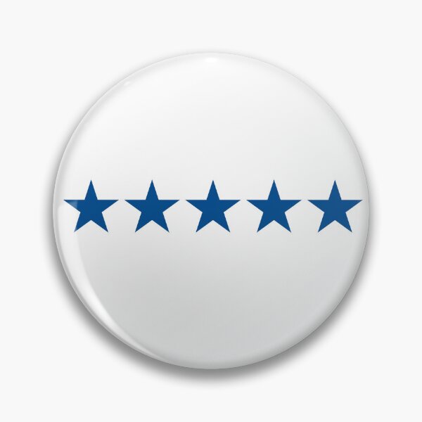 Item preview, Five navy stars in a row designed and sold by Foundry88.