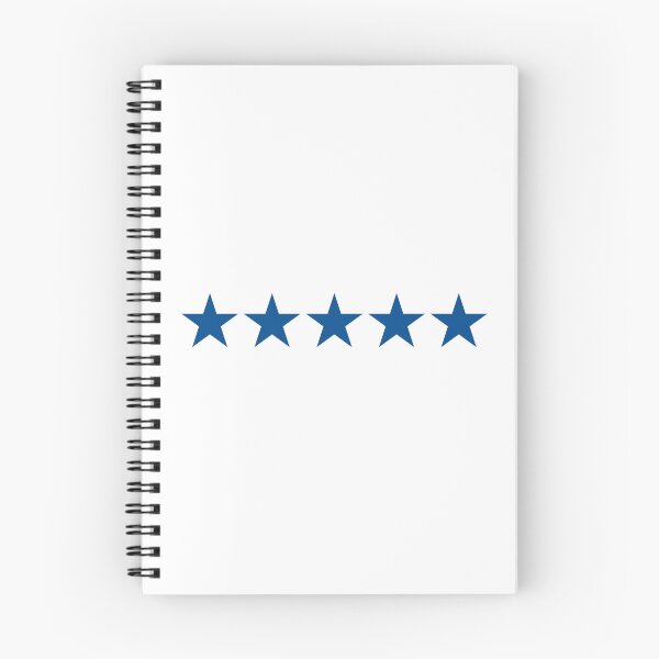 Item preview, Five navy stars in a row designed and sold by Foundry88.