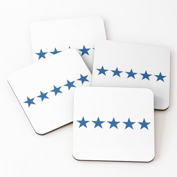 Item preview, Five navy stars in a row designed and sold by Foundry88.