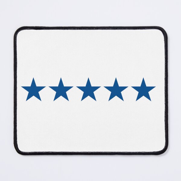 Item preview, Five navy stars in a row designed and sold by Foundry88.