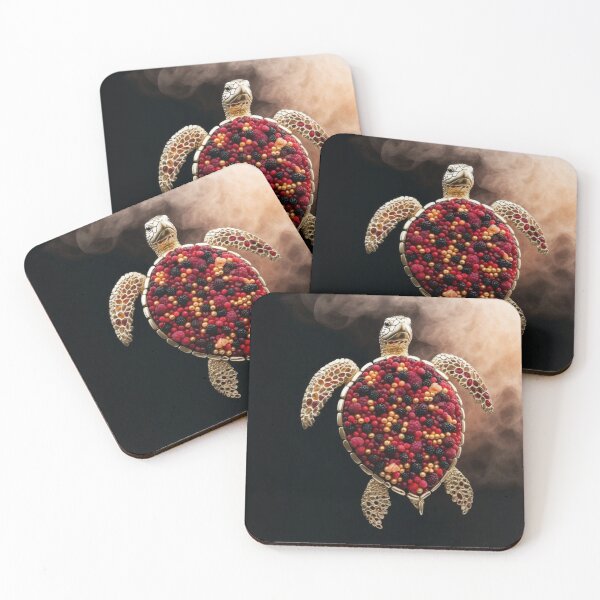Item preview, Berry Turtle - Colorful Fruit Design designed and sold by LaLi-Designs.