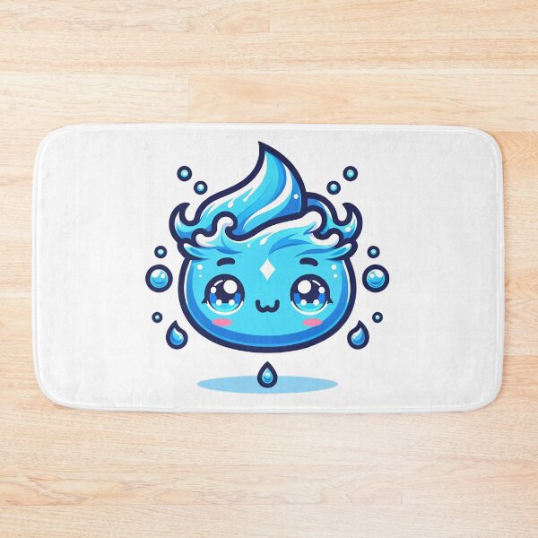 Item preview, Water Elemental Chibi Art | Water Element Spirit Cute Design designed and sold by NipponLifestyle.