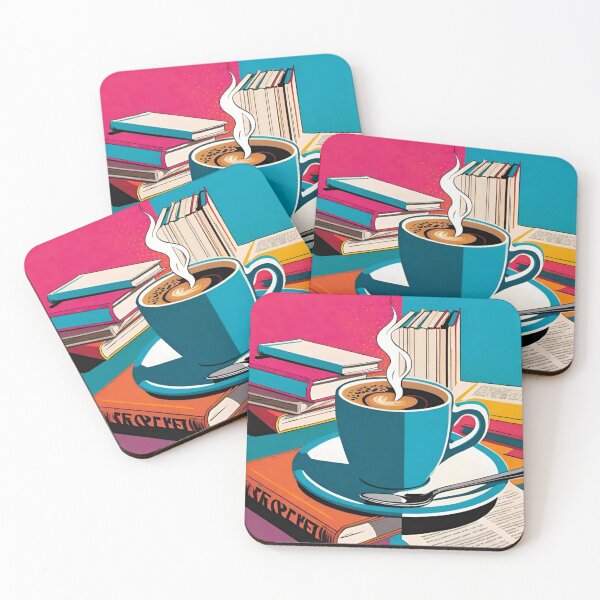 Item preview, Morning Bliss: Coffee and Books designed and sold by GrizzlyCollective.