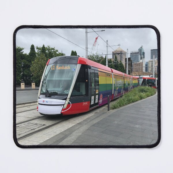 Item preview, Sydney LightRail at Central Station with Face Mask & Pride Livery designed and sold by Anthony501st.