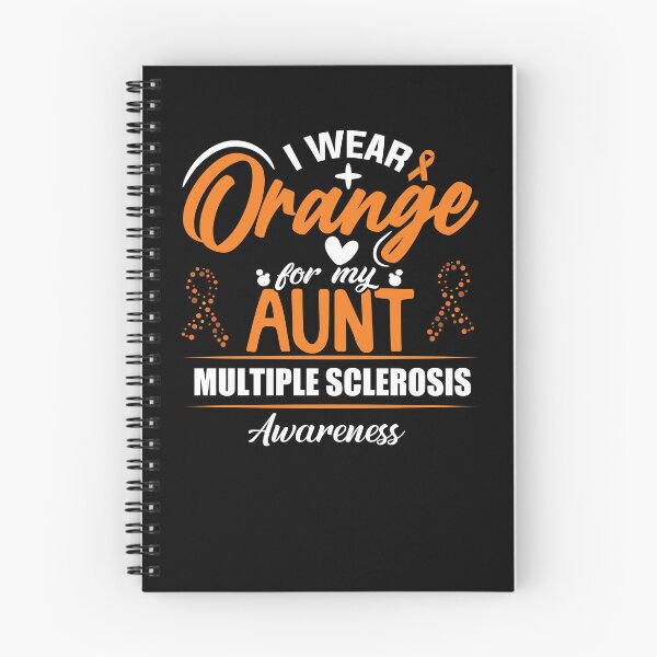 Item preview, I Wear Orange For My Aunt Multiple Sclerosis Awareness Gear designed and sold by DynamicDesign.