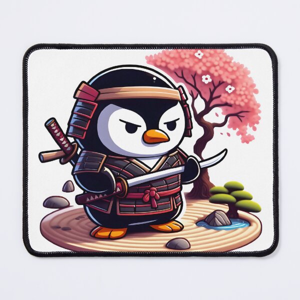 Item preview, Samurai Penguin - The Adorable Warrior designed and sold by Zatch-Bell.