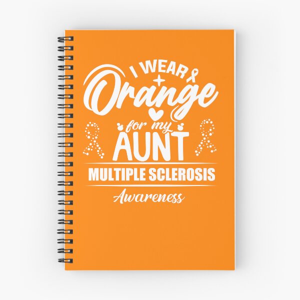 Item preview, I Wear Orange For My Aunt Multiple Sclerosis Awareness Gear designed and sold by DynamicDesign.