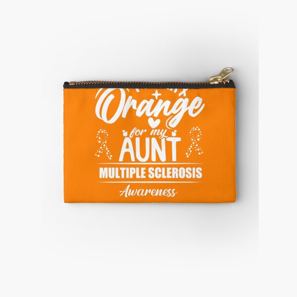 Aperçu de l'œuvre I Wear Orange For My Aunt Multiple Sclerosis Awareness Gear créée et vendue par DynamicDesign.