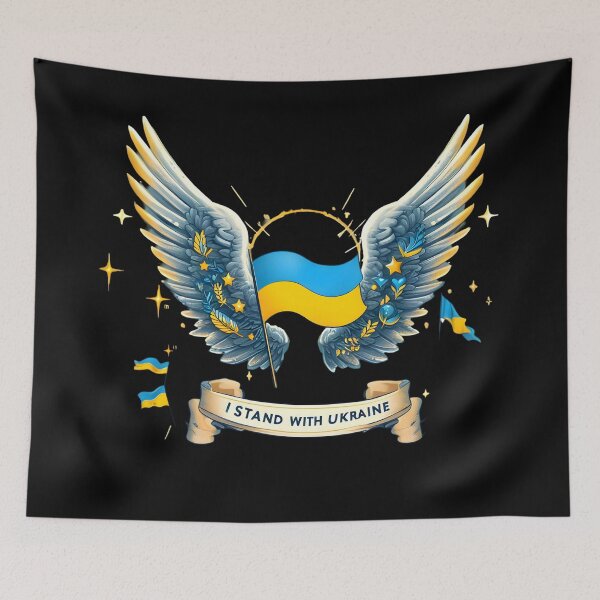 Item preview, Beacon of Unity: Support for Ukraine designed and sold by AI-Only Creations.