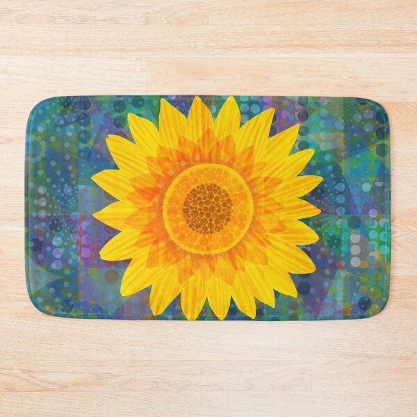 Item preview, Sunflower in Summer - textured illustration by Cecca Designs designed and sold by Cecca-Designs.