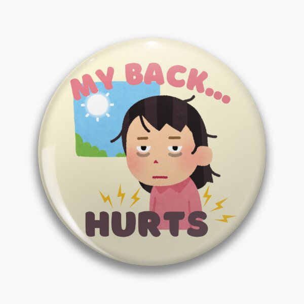 Item preview, My Back Hurts: Workaholic Relief Art designed and sold by HELL0WBELLO.