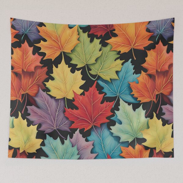 Item preview, Maple leaf pattern  designed and sold by Ilikeiwantilove.