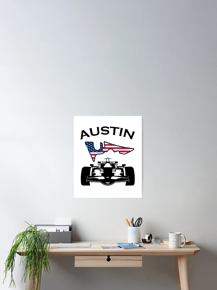 Thumbnail 2 of 3, Poster, Austin Formula Racing Austin Race Car Formula Racing Gear designed and sold by DynamicDesign.