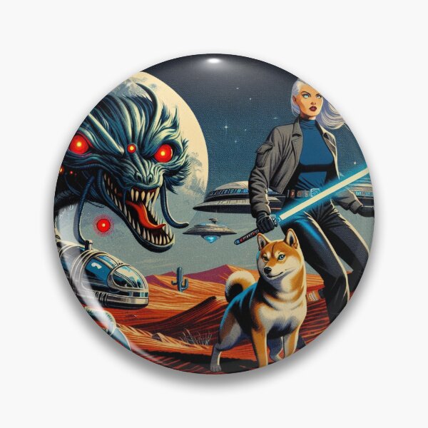 Item preview, Mad Dogs Space Girl 7 designed and sold by Dog-Planet.