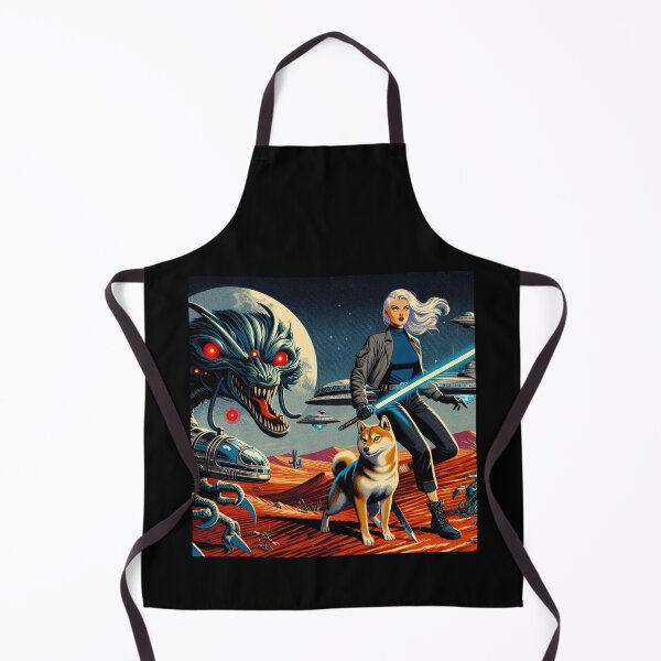 Item preview, Mad Dogs Space Girl 7 designed and sold by Dog-Planet.