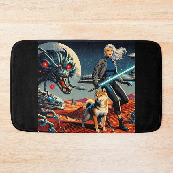 Item preview, Mad Dogs Space Girl 7 designed and sold by Dog-Planet.