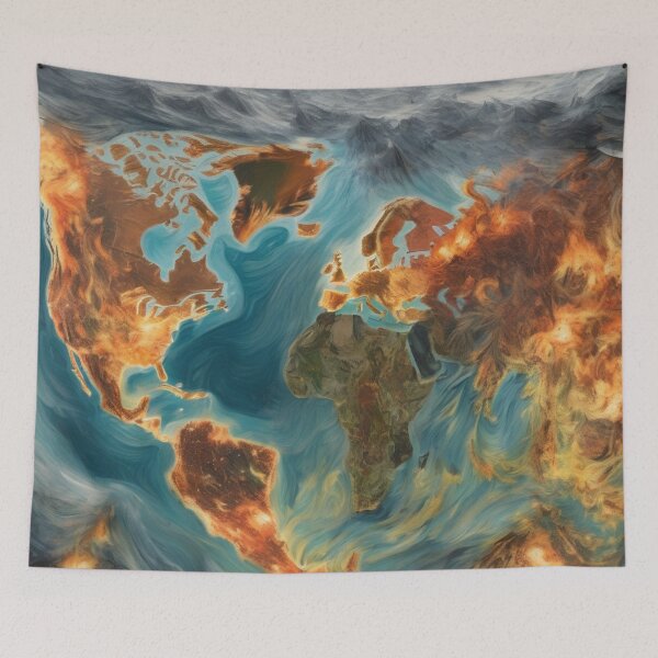 Item preview,  "Earth from Space: A Focus on Climate Change" designed and sold by Artisticanvas.