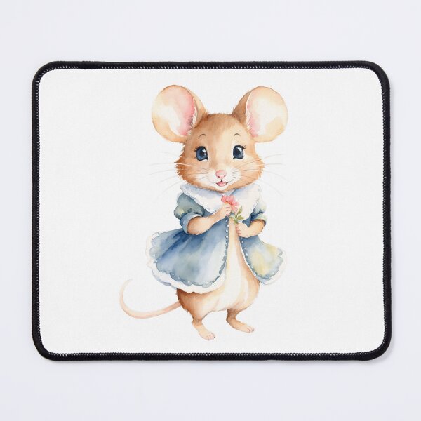 Item preview, Charming Watercolor Mouse designed and sold by Victoria Riabov.