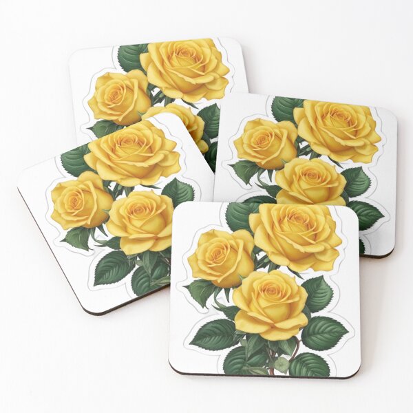 Item preview, Beautiful Yellow Roses Botanical Art designed and sold by WhiteDoveArt.