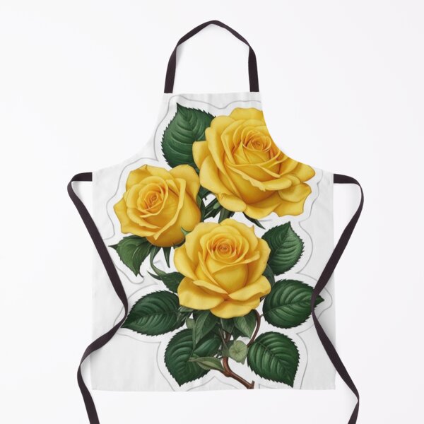 Item preview, Beautiful Yellow Roses Botanical Art designed and sold by WhiteDoveArt.