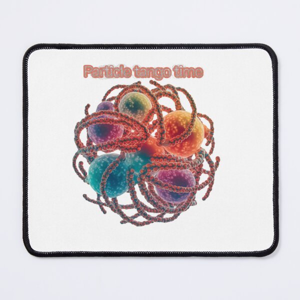 Item preview, Interlocking particles scientific design with particle tango time humor phrase. designed and sold by StyleFused.