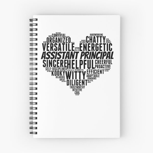 Item preview, Assistant Principal Word Cloud Heart Assistant Principal Gear designed and sold by DynamicDesign.