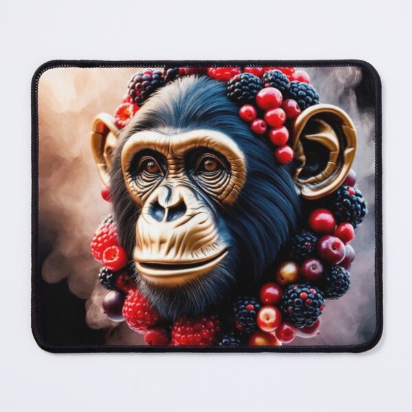 Item preview, Berry Chimpanzee - Unique Fruit Design designed and sold by LaLi-Designs.
