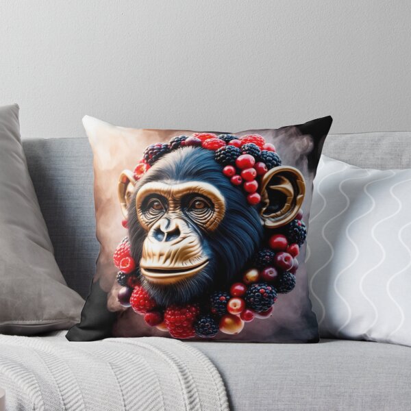 Item preview, Berry Chimpanzee - Unique Fruit Design designed and sold by LaLi-Designs.