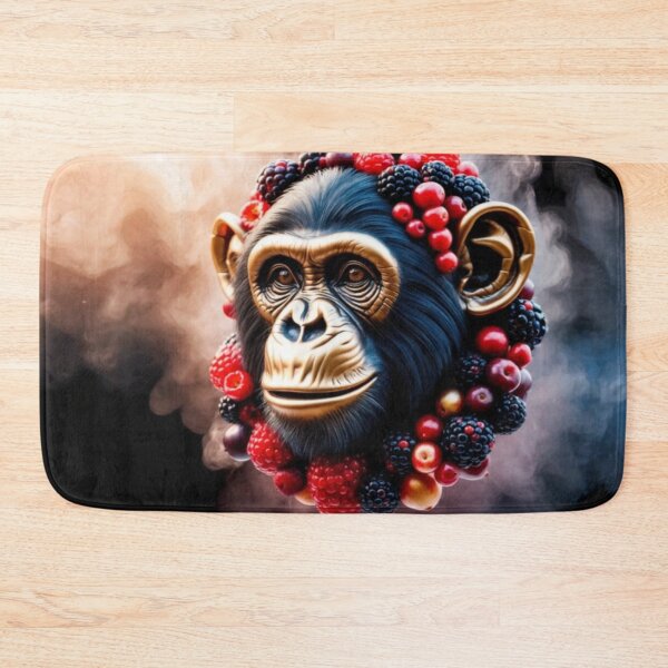 Item preview, Berry Chimpanzee - Unique Fruit Design designed and sold by LaLi-Designs.