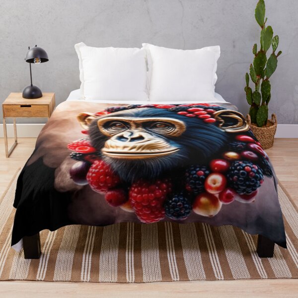 Item preview, Berry Chimpanzee - Unique Fruit Design designed and sold by LaLi-Designs.