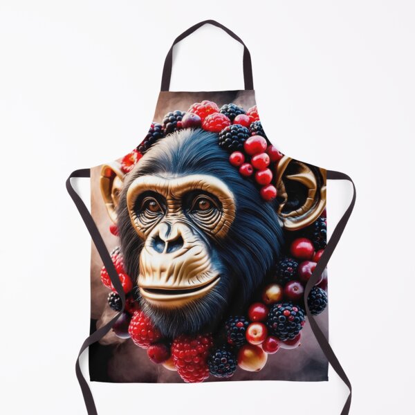 Item preview, Berry Chimpanzee - Unique Fruit Design designed and sold by LaLi-Designs.