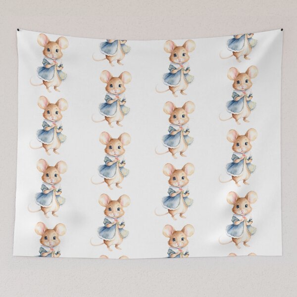 Item preview, Charming Watercolor Mouse designed and sold by Victoria Riabov.