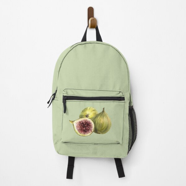 Item preview, Green Figs, juicy whole and cut fruit. hand-drawn watercolor sticker  designed and sold by BartolArt.