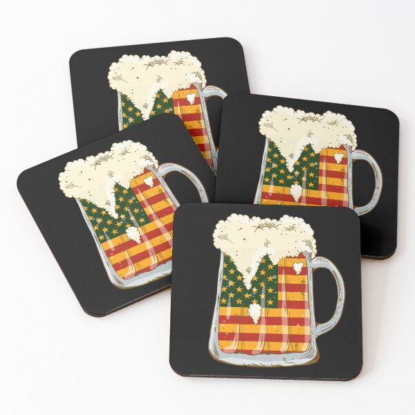 Item preview, Beer Usa Flag 4th Of July Memorial Day designed and sold by LuminOrb.