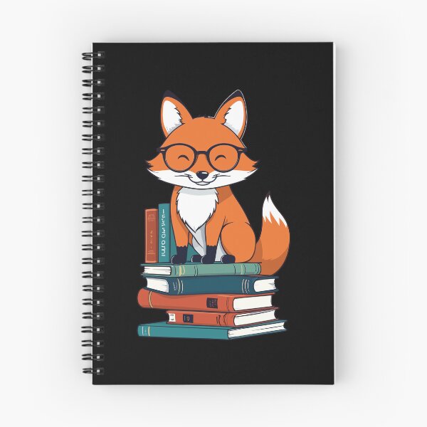 Item preview, Cute Book Lover Fox Reading Glasses designed and sold by LuminOrb.