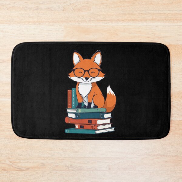 Item preview, Cute Book Lover Fox Reading Glasses designed and sold by LuminOrb.
