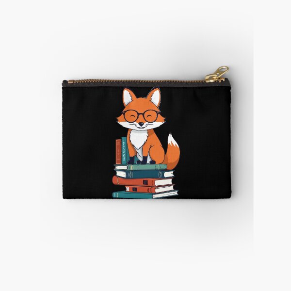 Item preview, Cute Book Lover Fox Reading Glasses designed and sold by LuminOrb.