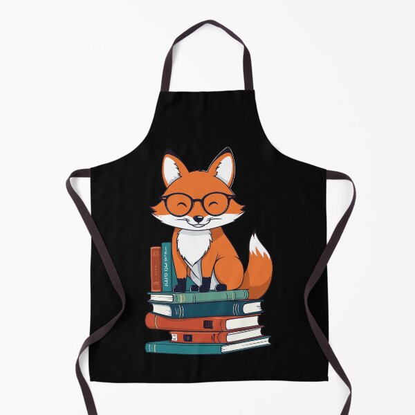 Item preview, Cute Book Lover Fox Reading Glasses designed and sold by LuminOrb.