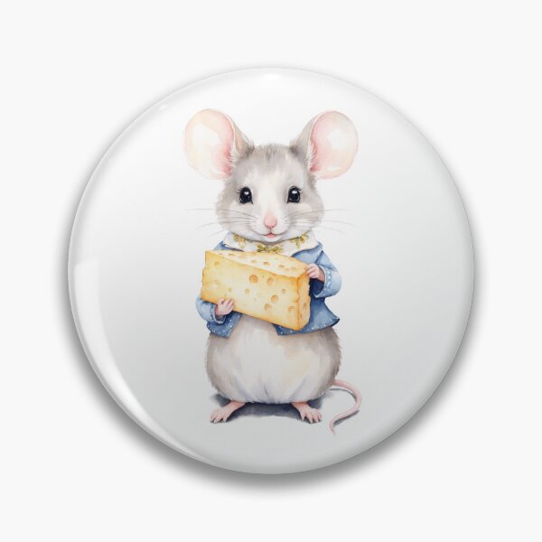 Item preview, Adorable Watercolor Mouse Character designed and sold by Victoria Riabov.