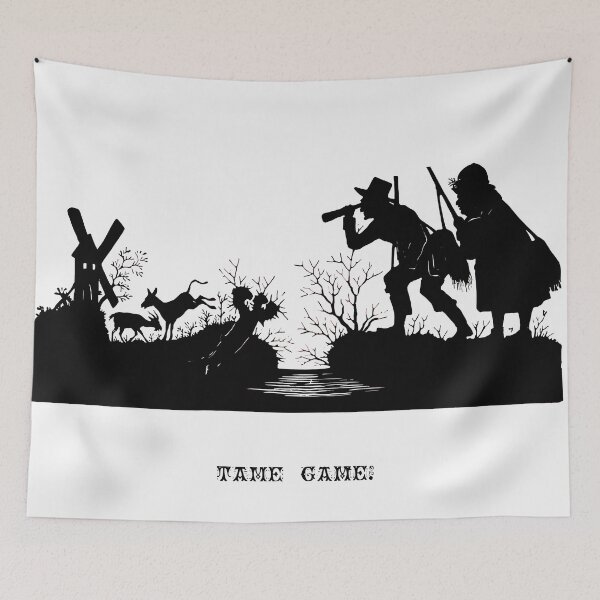 Item preview, Tame Game, vintage design designed and sold by stevepaint.